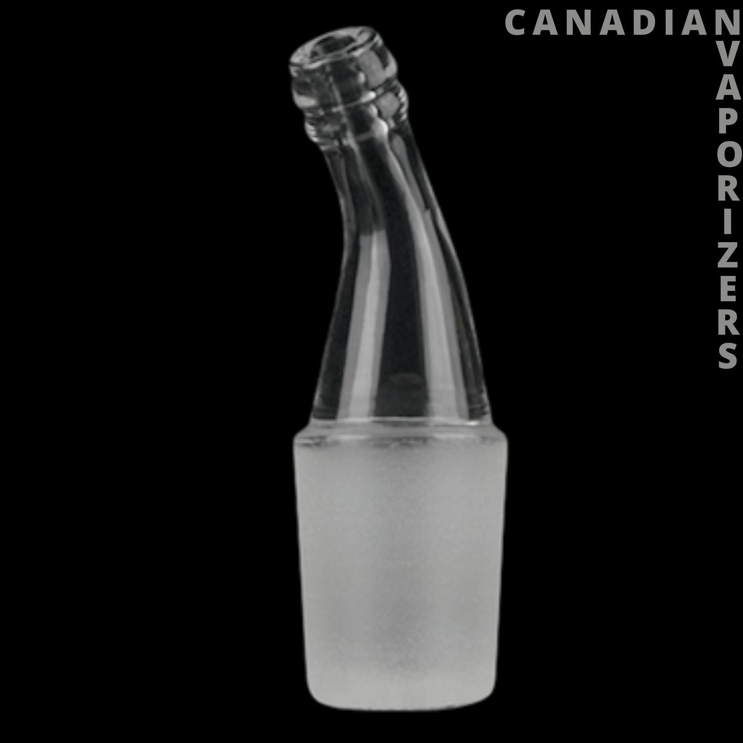 Arizer Extreme Q &amp; V Tower Glass Elbow Adapter with Glass Screen - Canadian Vaporizers