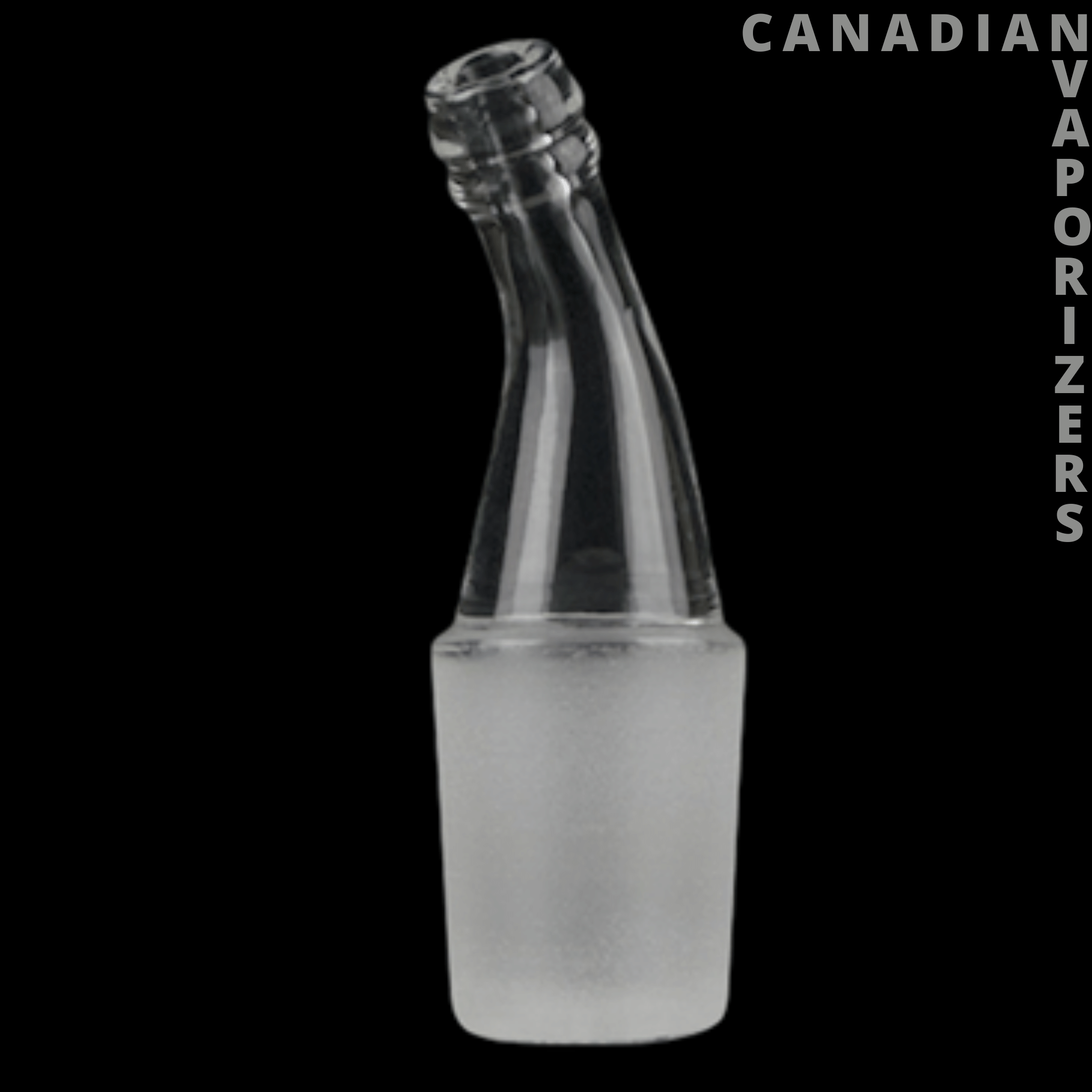 Arizer Extreme Q &amp; V Tower Glass Elbow Adapter with Glass Screen - Canadian Vaporizers