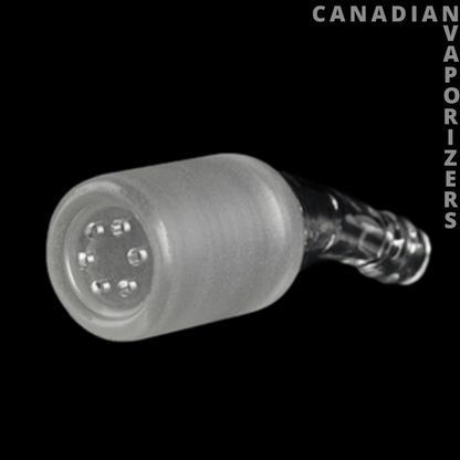 Arizer Extreme Q &amp; V Tower Glass Elbow Adapter with Glass Screen - Canadian Vaporizers