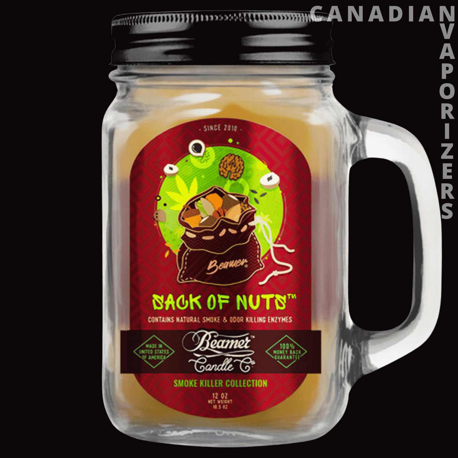 Beamer Candle Co Smoke Odor Exterminator 12oz Candle - Canadian Vaporizers