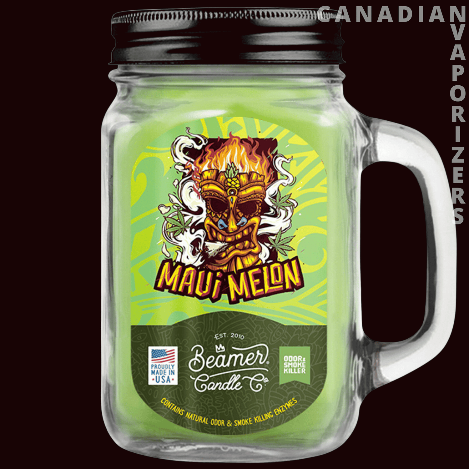 Beamer Candle Co Smoke Odor Exterminator 12oz Candle - Canadian Vaporizers