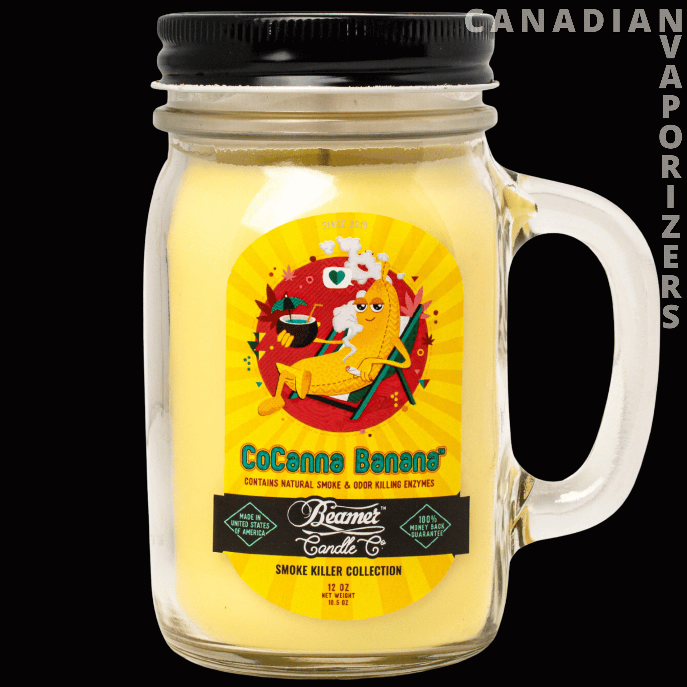 Beamer Candle Co Smoke Odor Exterminator 12oz Candle - Canadian Vaporizers