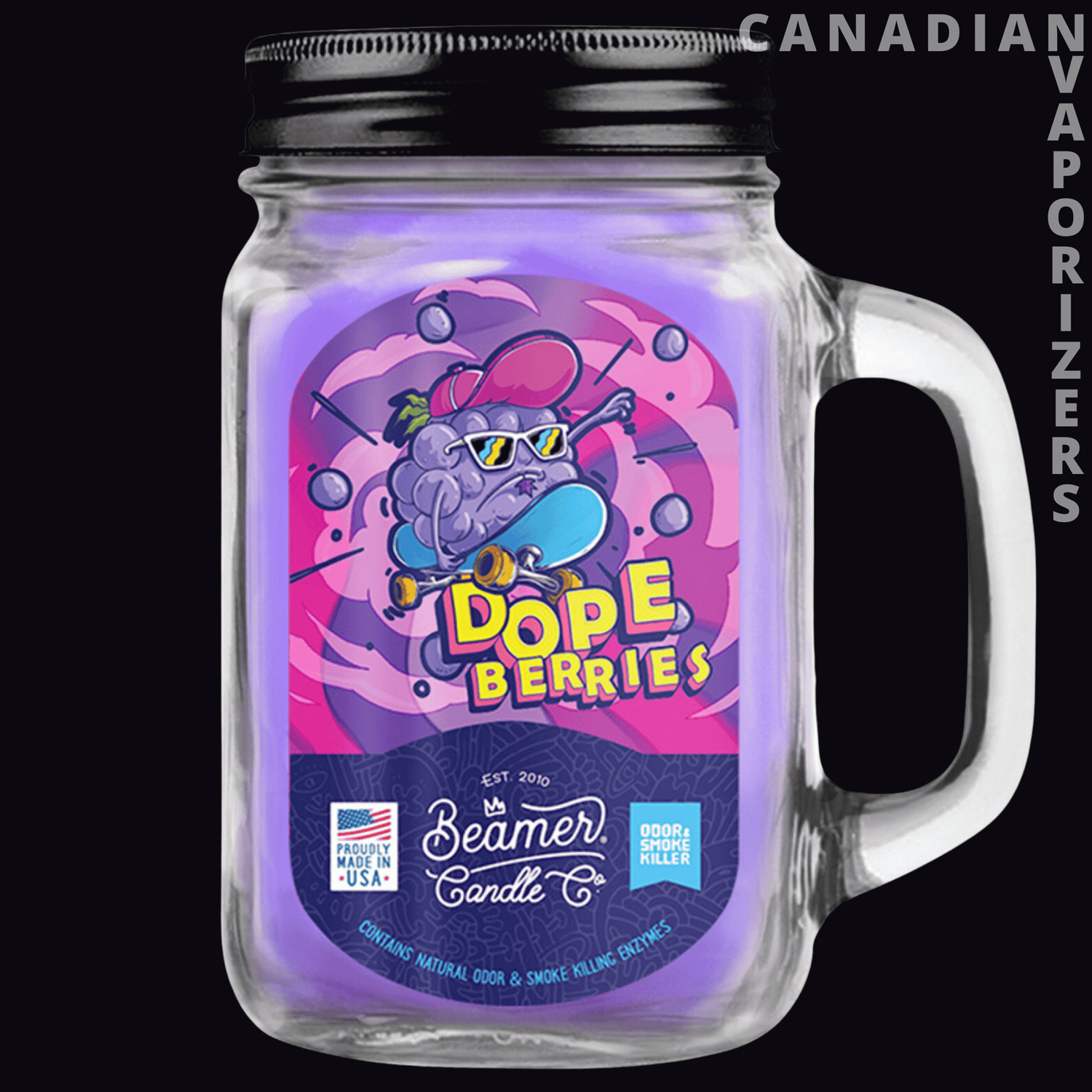 Beamer Candle Co Smoke Odor Exterminator 12oz Candle - Canadian Vaporizers