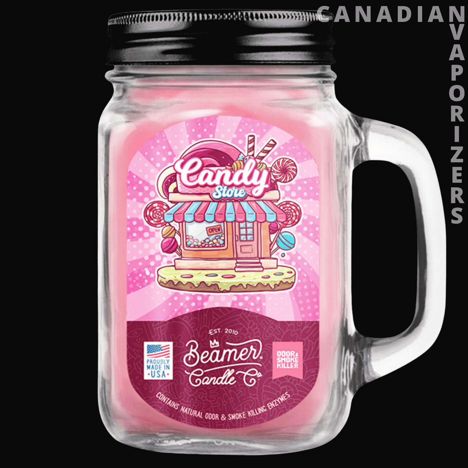 Beamer Candle Co Smoke Odor Exterminator 12oz Candle - Canadian Vaporizers