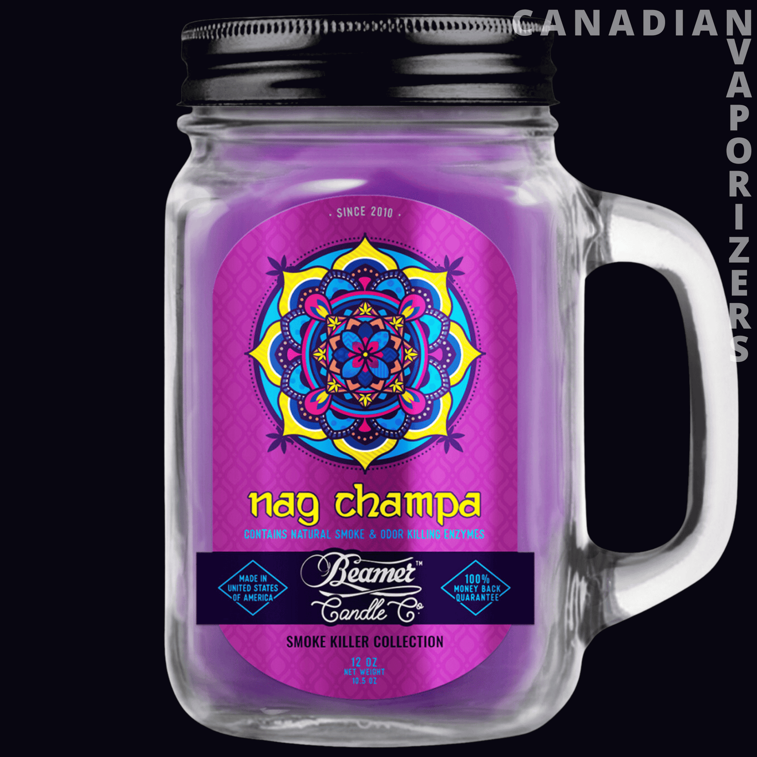 Beamer Candle Co Smoke Odor Exterminator 12oz Candle - Canadian Vaporizers