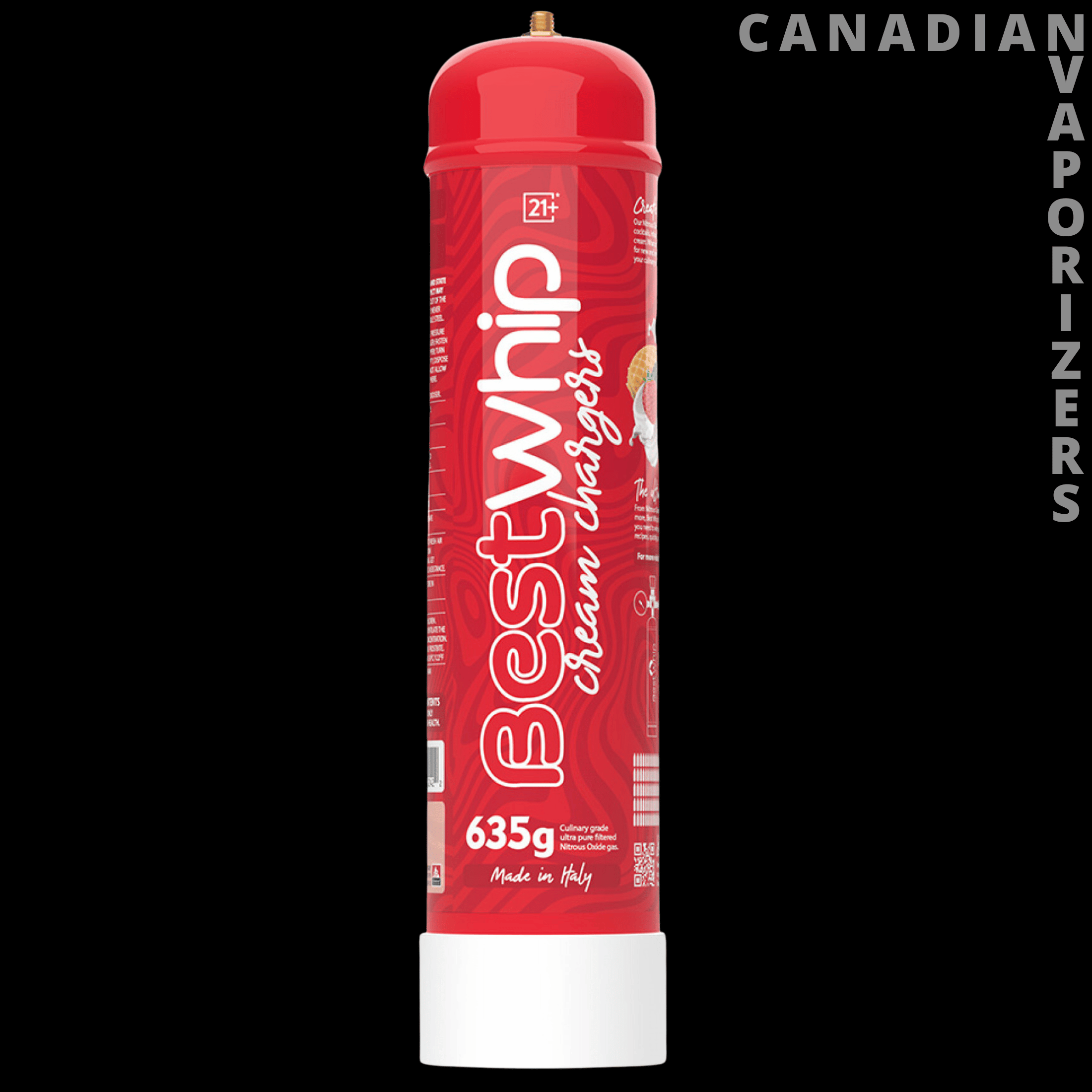 Best Whip Food-Grade Nitrous Oxide (635g) - Canadian Vaporizers