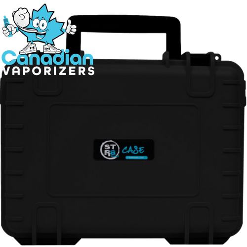 Black 10&quot; 3 Layer Foam Str8 Case - Canadian Vaporizers