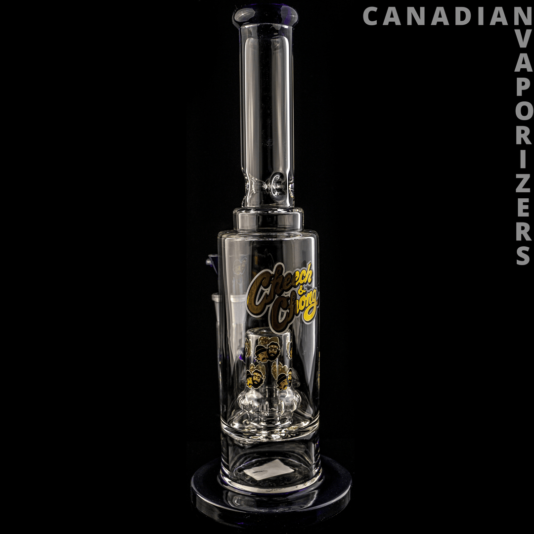 Blue | Cheech & Chong Glass 14 Inch Tall Empire Hancock Concentrate Tube - Canadian Vaporizers