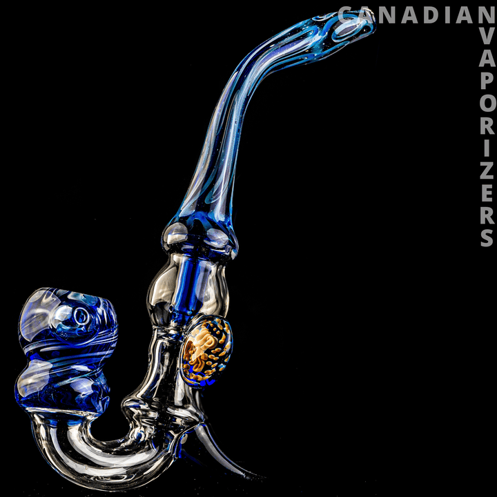 Blue Vip Glass Bubbler - Canadian Vaporizers
