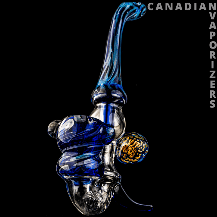Blue Vip Glass Bubbler - Canadian Vaporizers