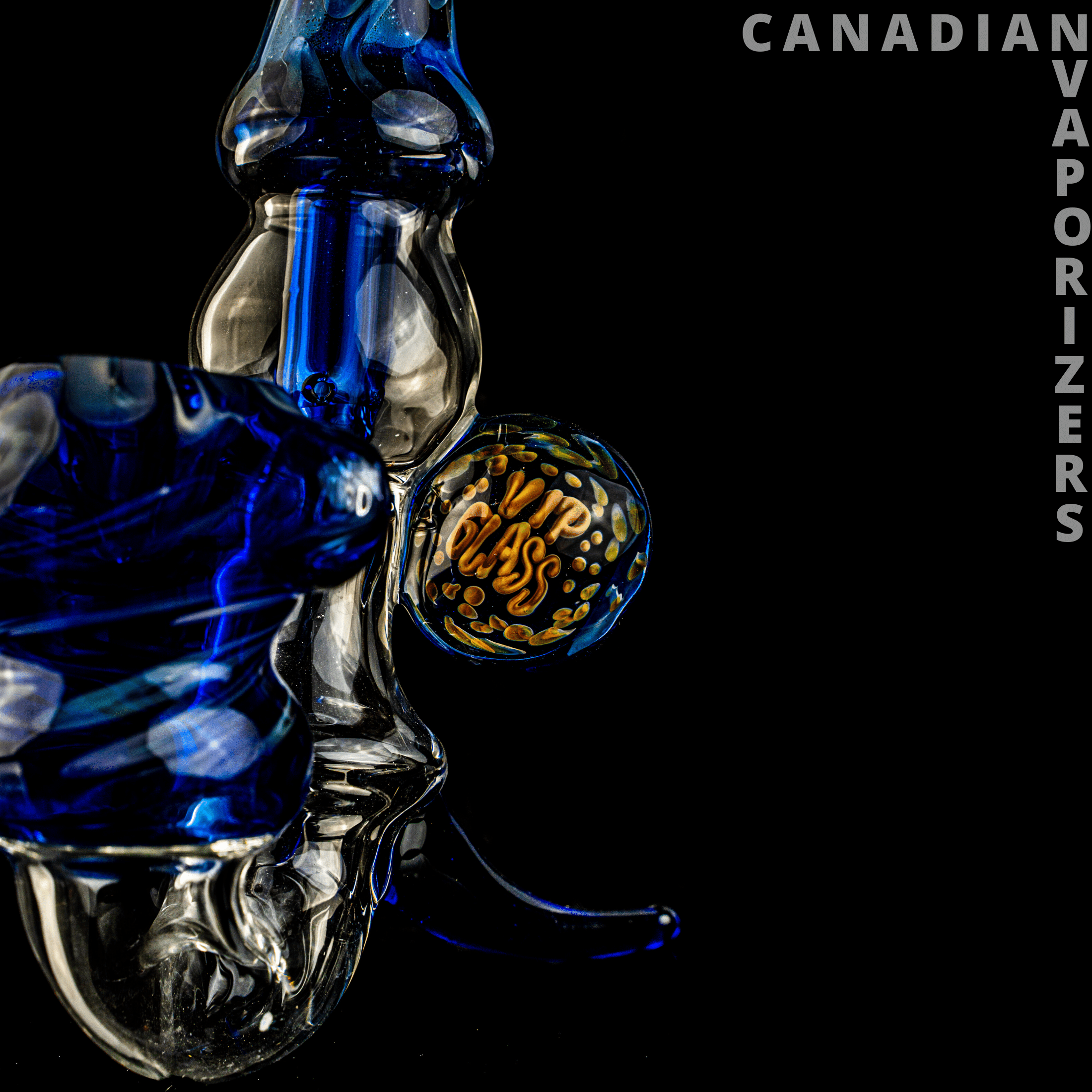 Blue Vip Glass Bubbler - Canadian Vaporizers