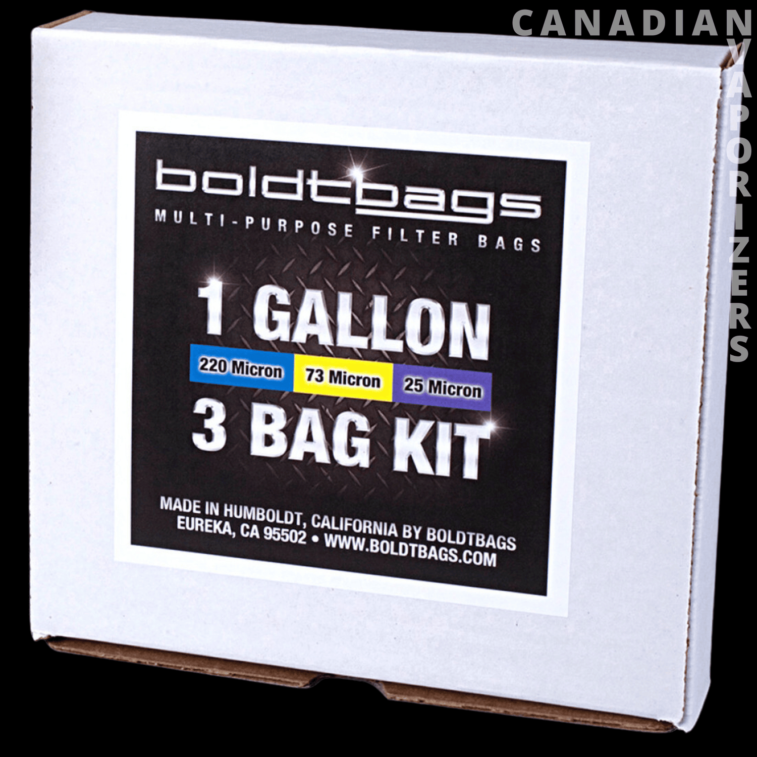 BoldTBags 1 Gallon Boldtbags (Pack of 3) - Canadian Vaporizers