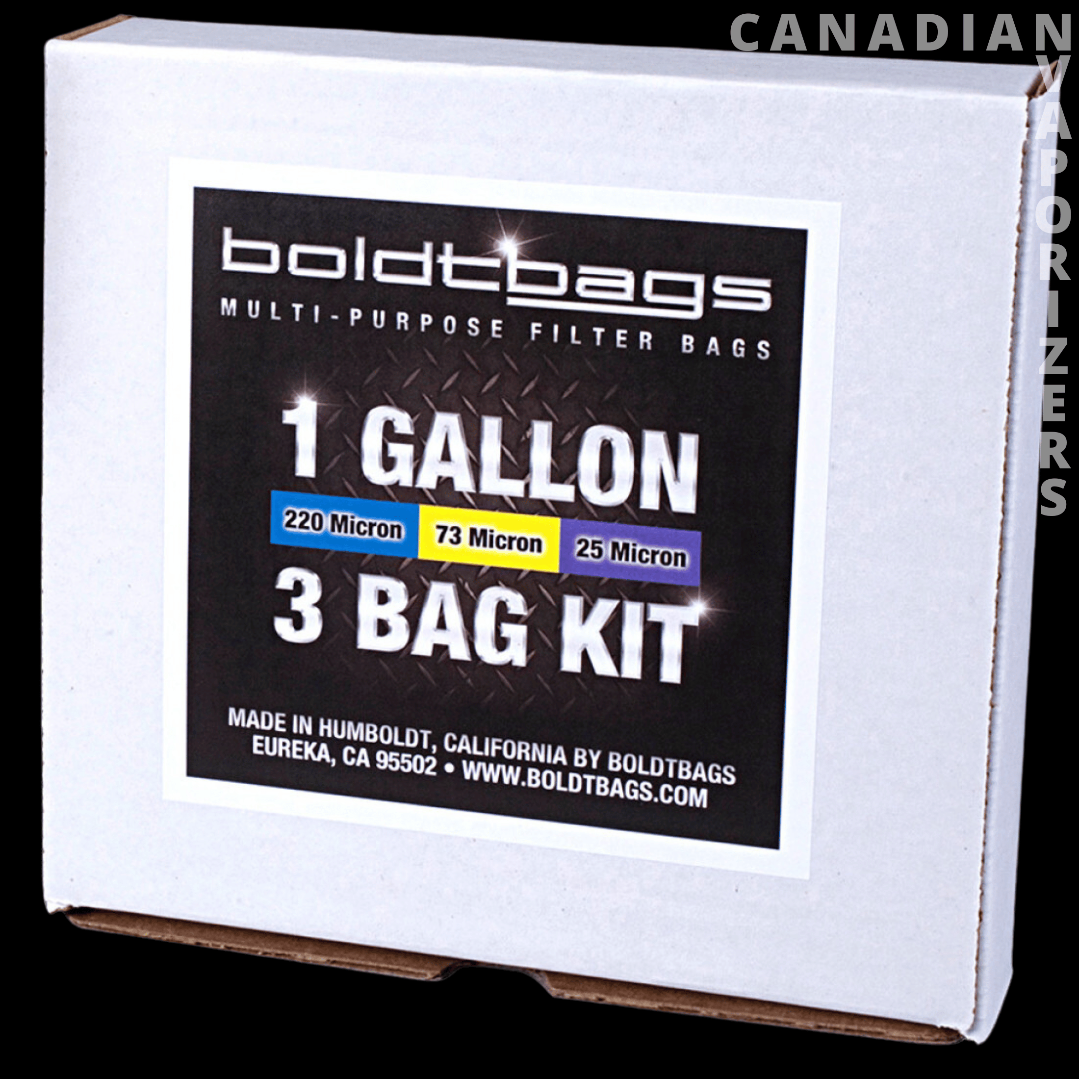 BoldTBags 1 Gallon Boldtbags (Pack of 3) - Canadian Vaporizers