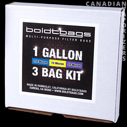 BoldTBags 1 Gallon Boldtbags (Pack of 3) - Canadian Vaporizers
