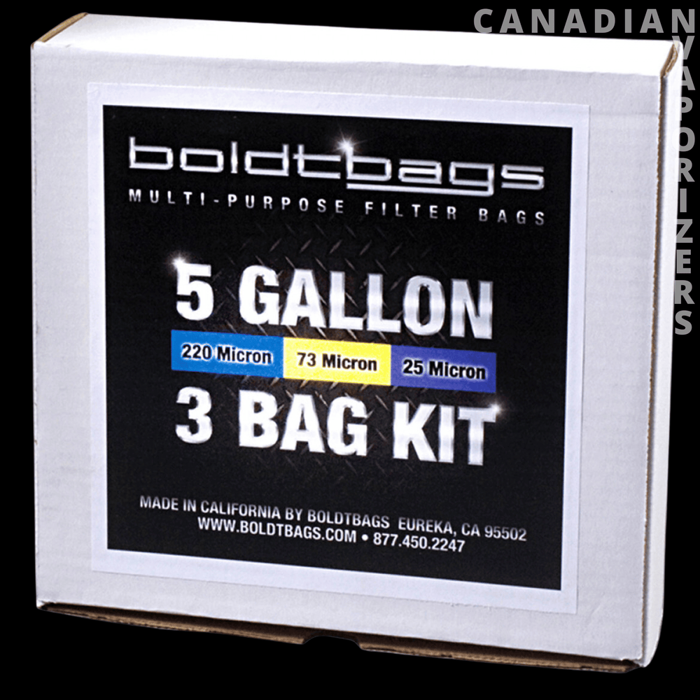 BoldTBags 5 Gallon Boldtbags (Pack of 3) - Canadian Vaporizers