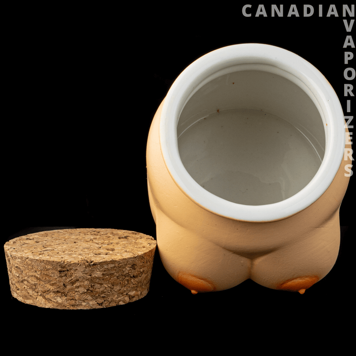 Boob Ceramic Stash Jar - Canadian Vaporizers