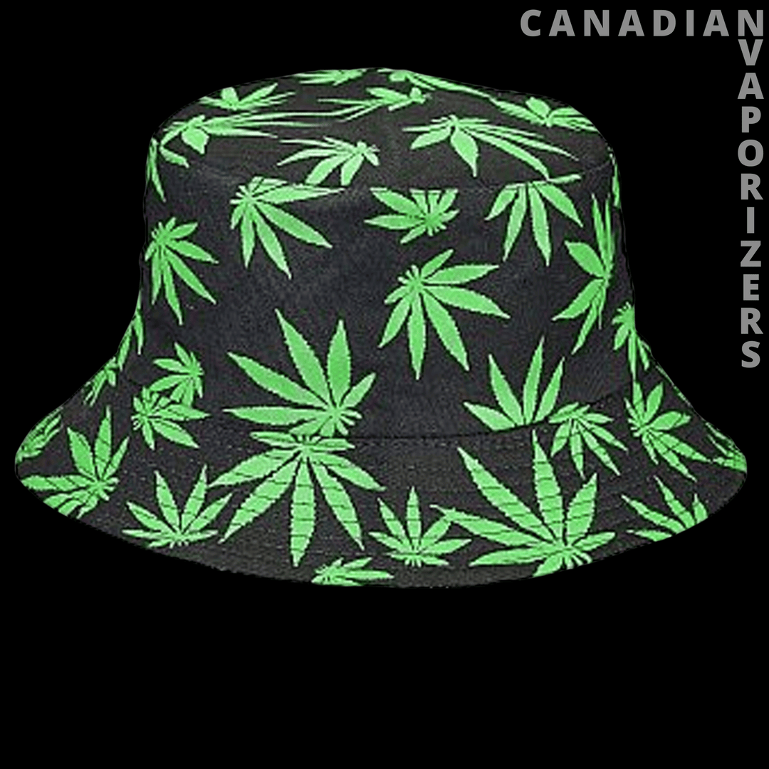 Weed leaf online bucket hat