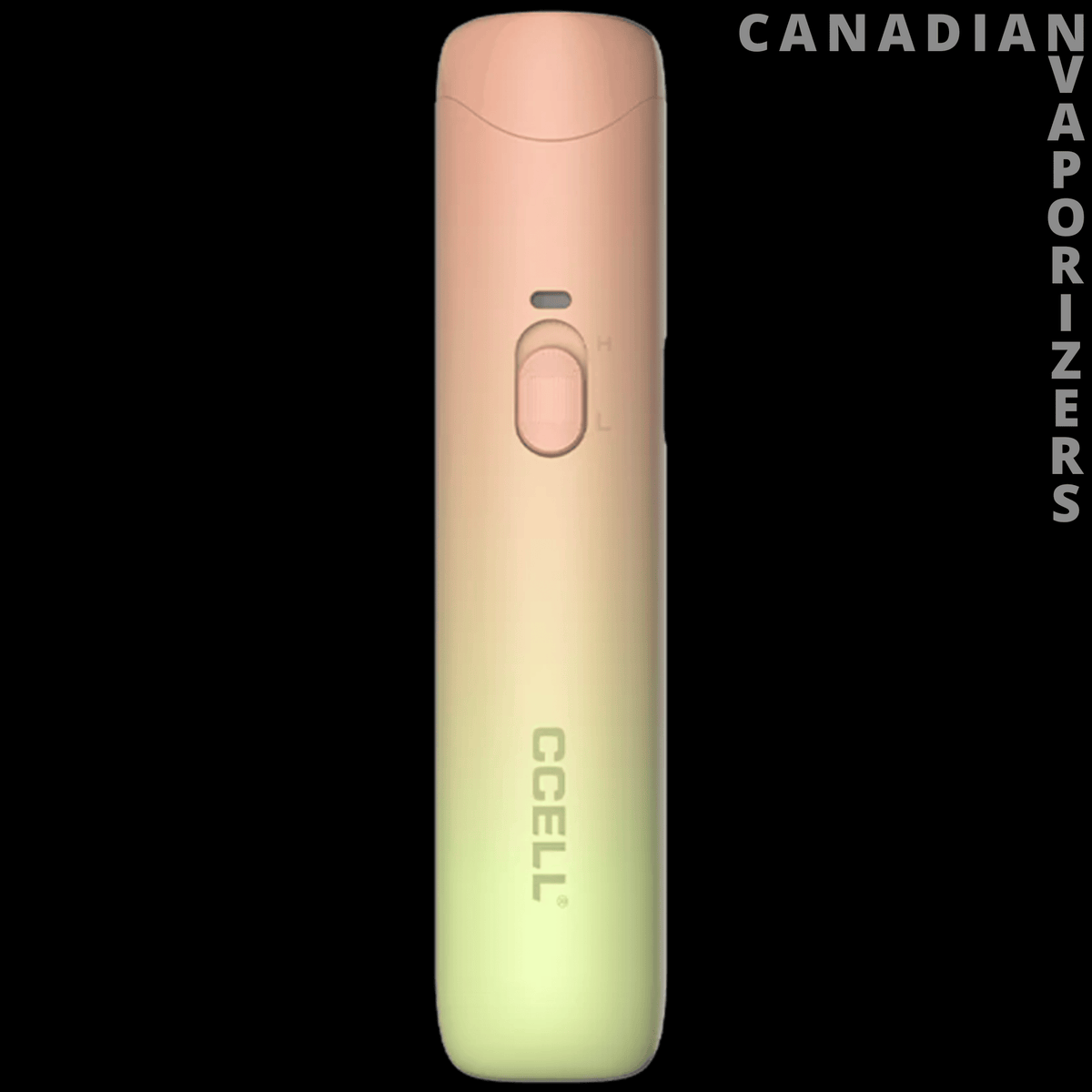 CCell Go Stik 510 Battery - Slim Sunset Blush CCell Go Stik battery with a single oval button and subtle logo.