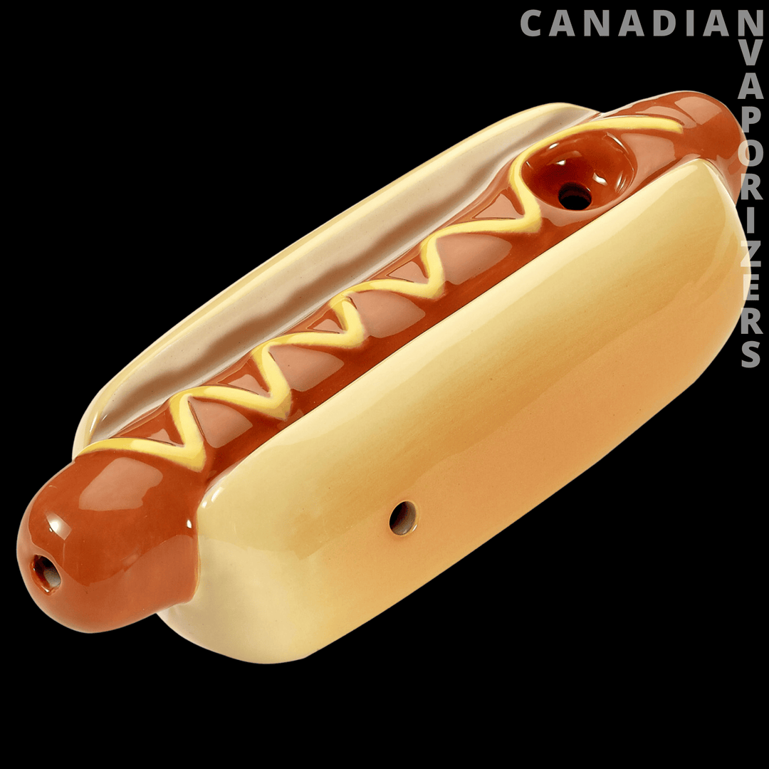 Ceramic Hot Dog Pipe - Canadian Vaporizers