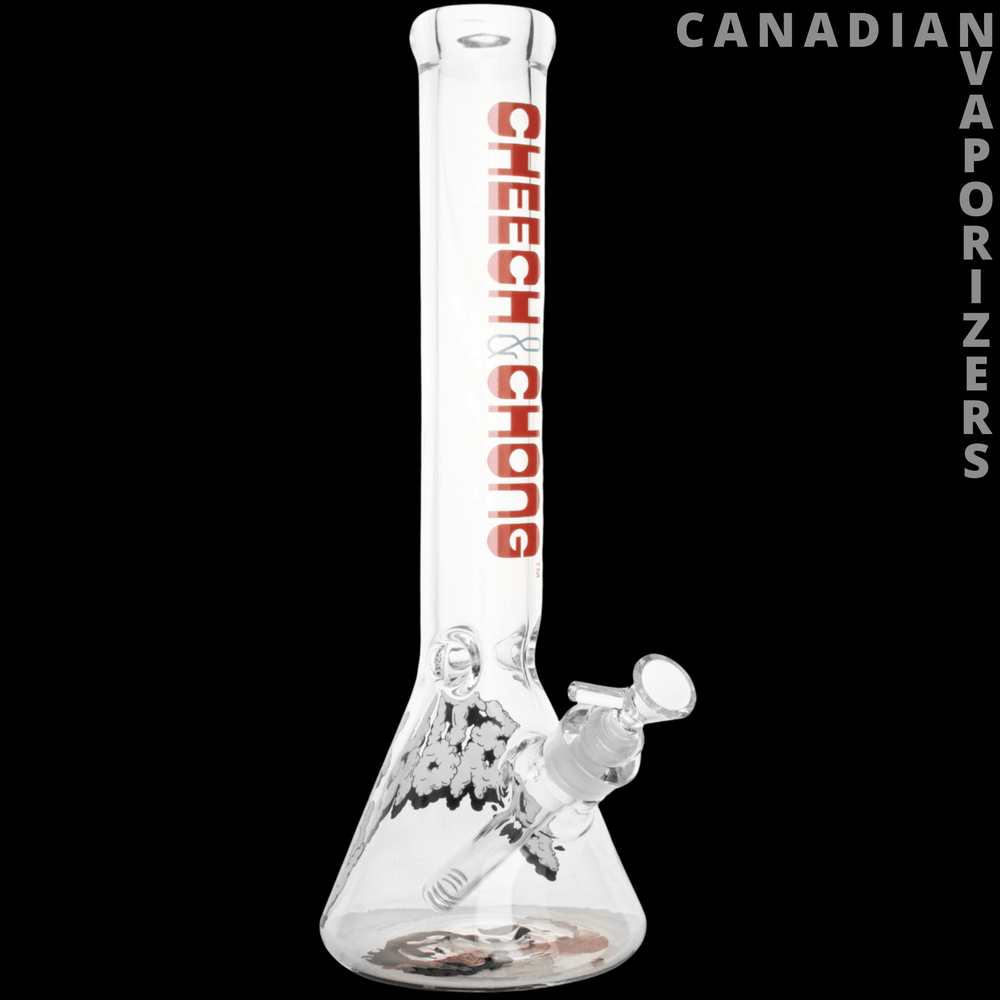 Cheech And Chong 15" 7mm Thick Still Smokin Beaker Base Water Pipe - Canadian Vaporizers