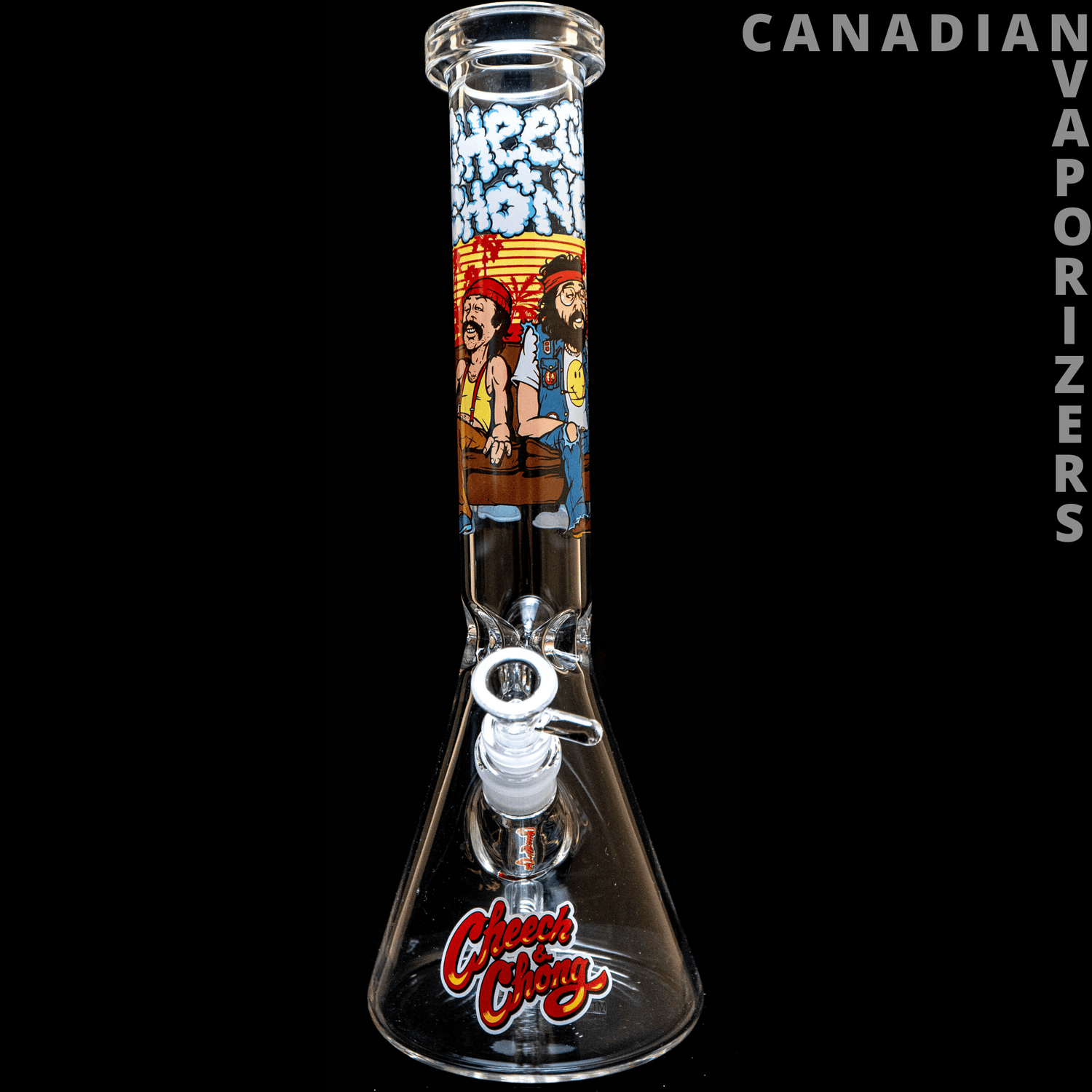 Cheech And Chong | 15&quot; Couched Beaker Tube - Canadian Vaporizers