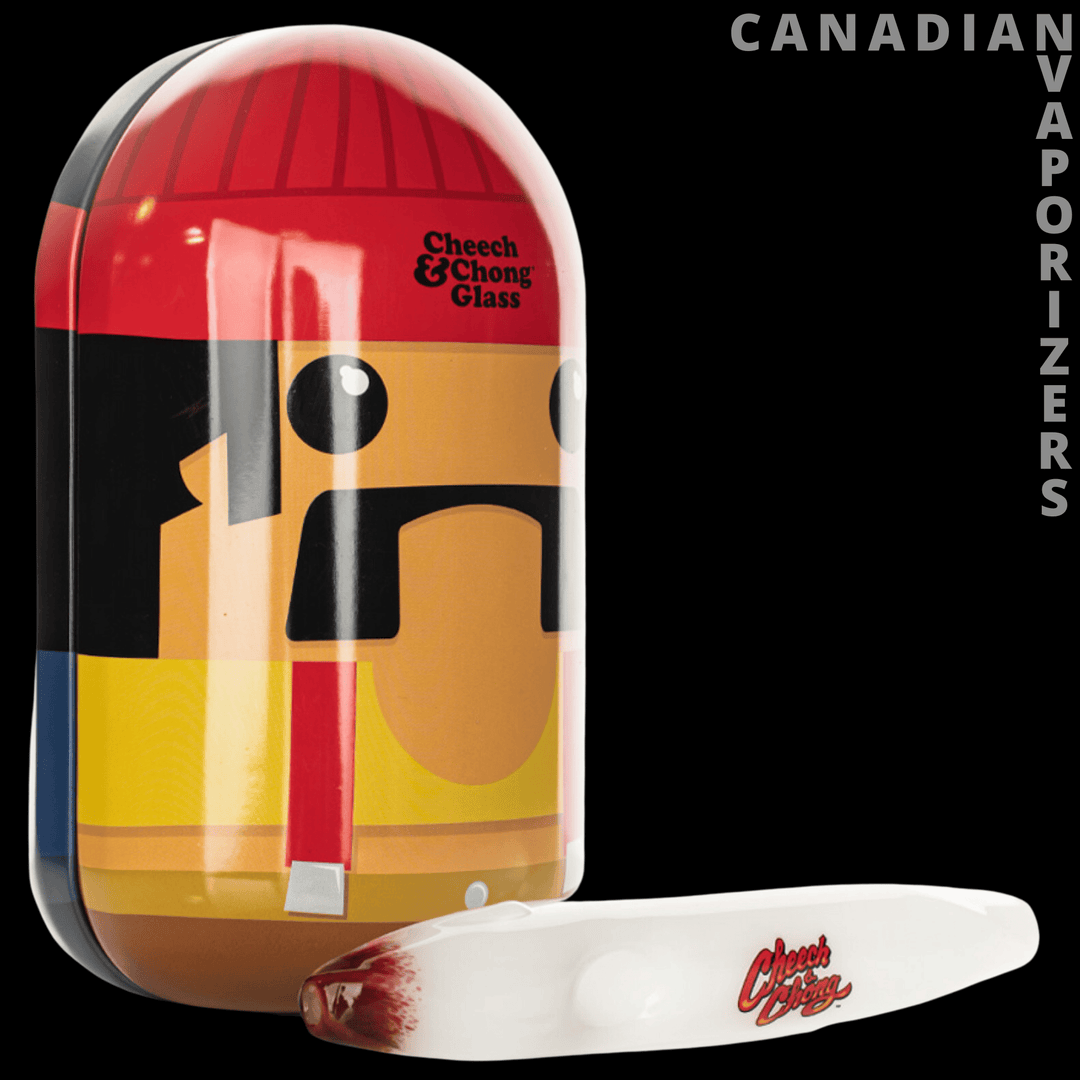 Cheech And Chong 6" Labrador Hand Pipe in Collectible Tin (Limited Edition) - Canadian Vaporizers
