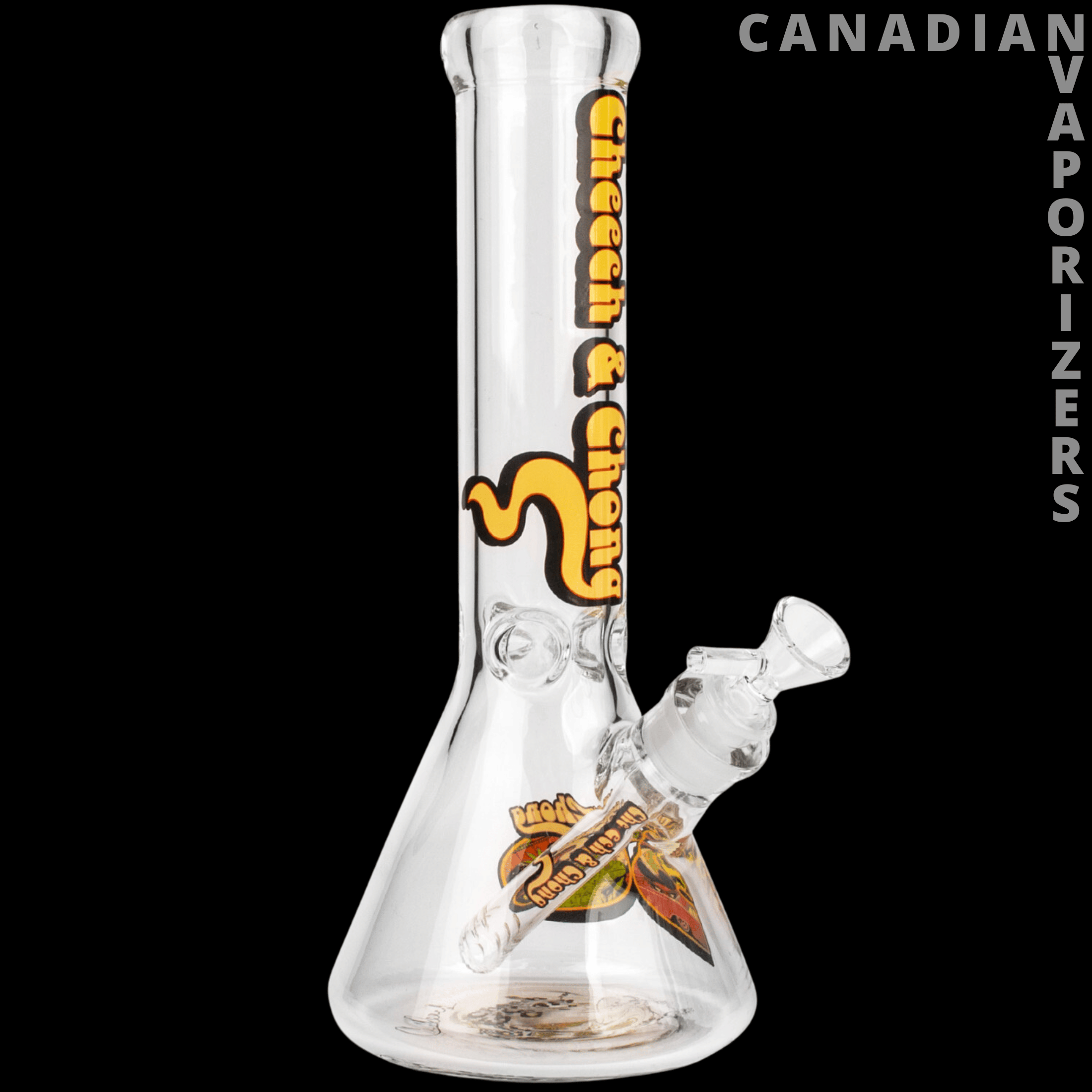 Cheech And Chong Glass 12&quot; 7mm Thick Commemorative 50th Anniversary Beaker Tube - Canadian Vaporizers