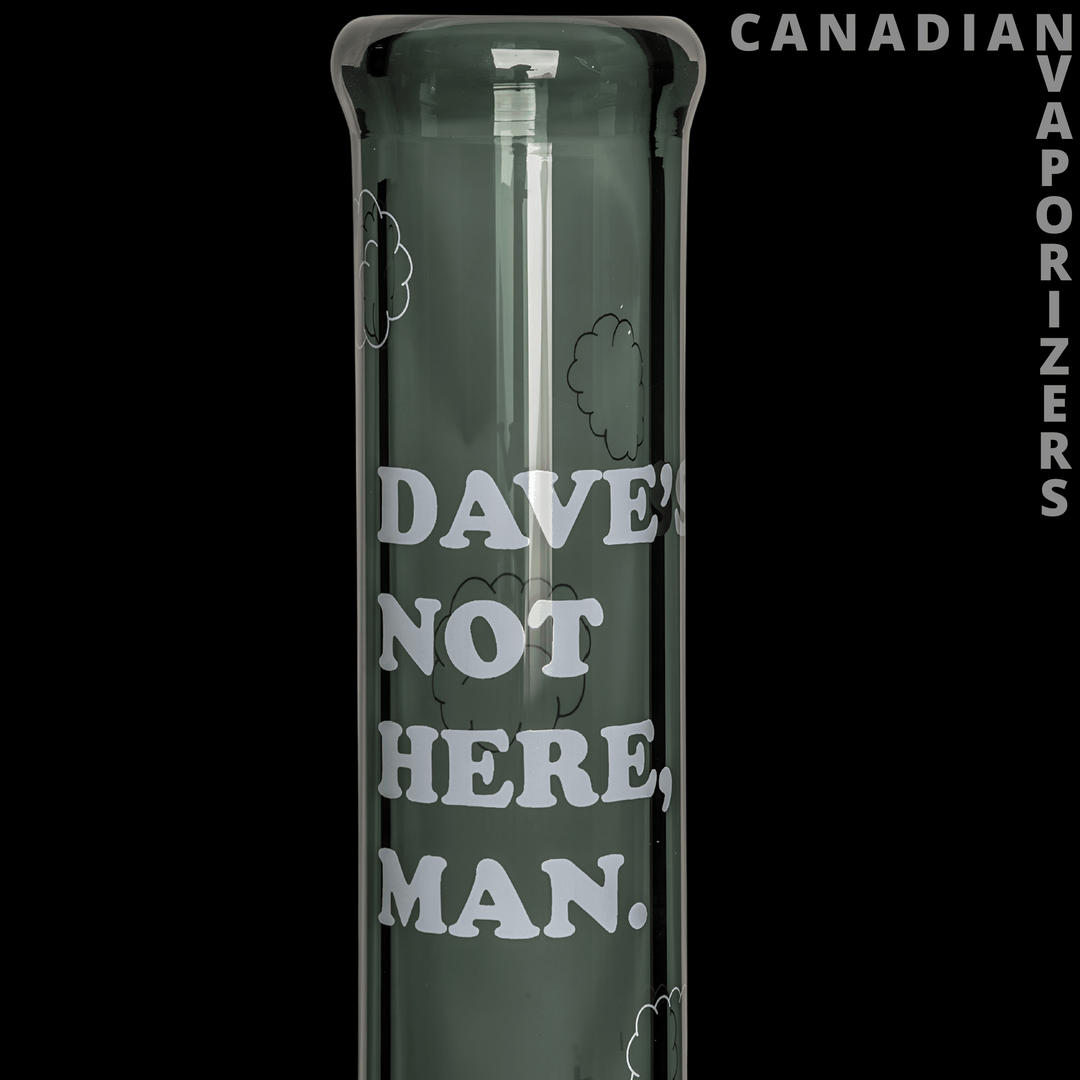 Cheech & Chong 10" & 15" Dave's Not Here, Man Beaker Base Water Pipe - Canadian Vaporizers