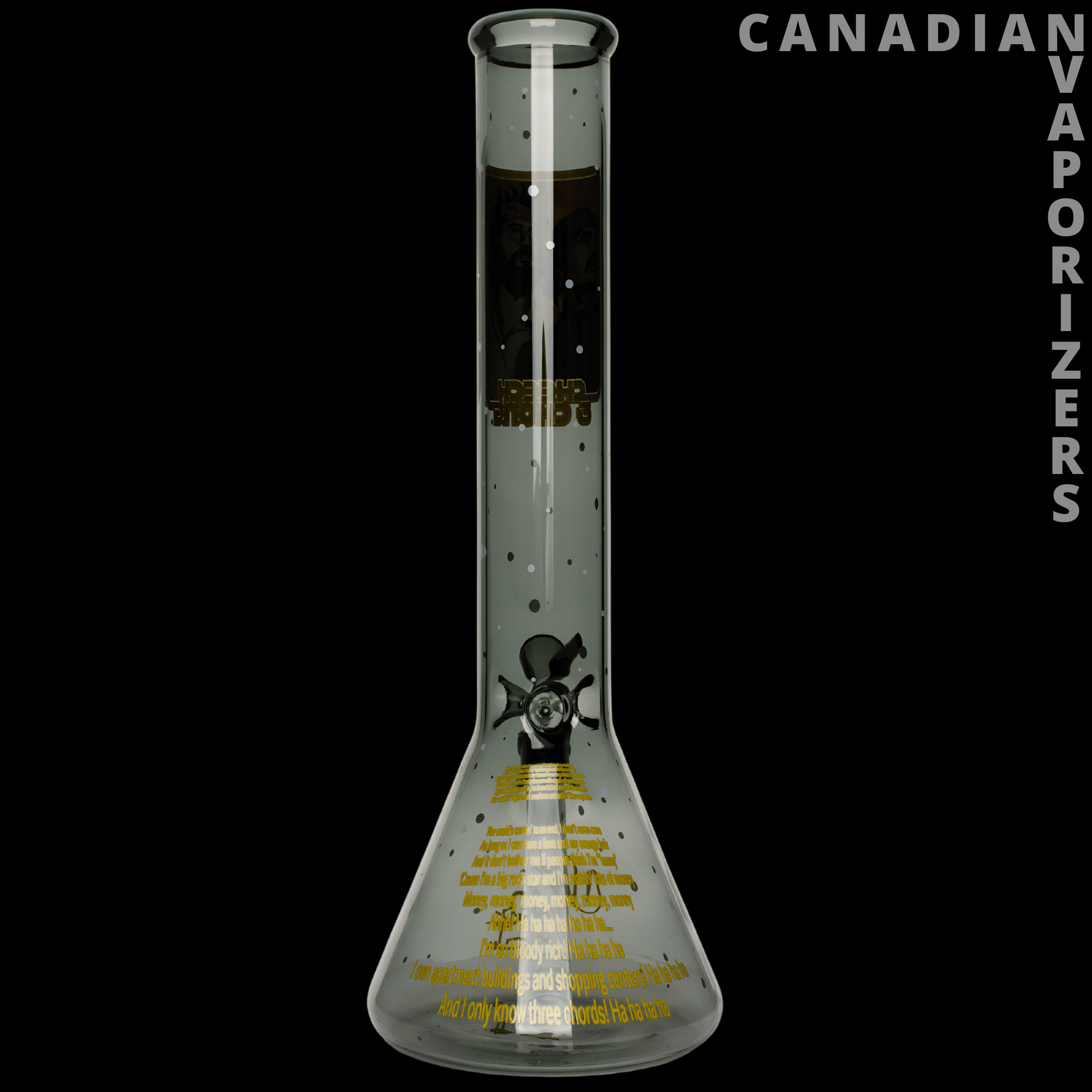 Cheech &amp; Chong 10&quot; &amp; 15&quot; Stoners in Space Beaker Base Water Pipe - Canadian Vaporizers