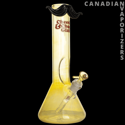 Cheech &amp; Chong 12" Moustache Ride Beaker Base Water Pipe - Canadian Vaporizers