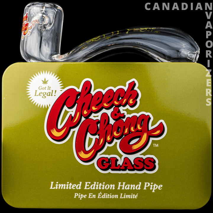 Cheech & Chong Glass 5" Got It Legal Commemorative Sherlock Pipe - Canadian Vaporizers