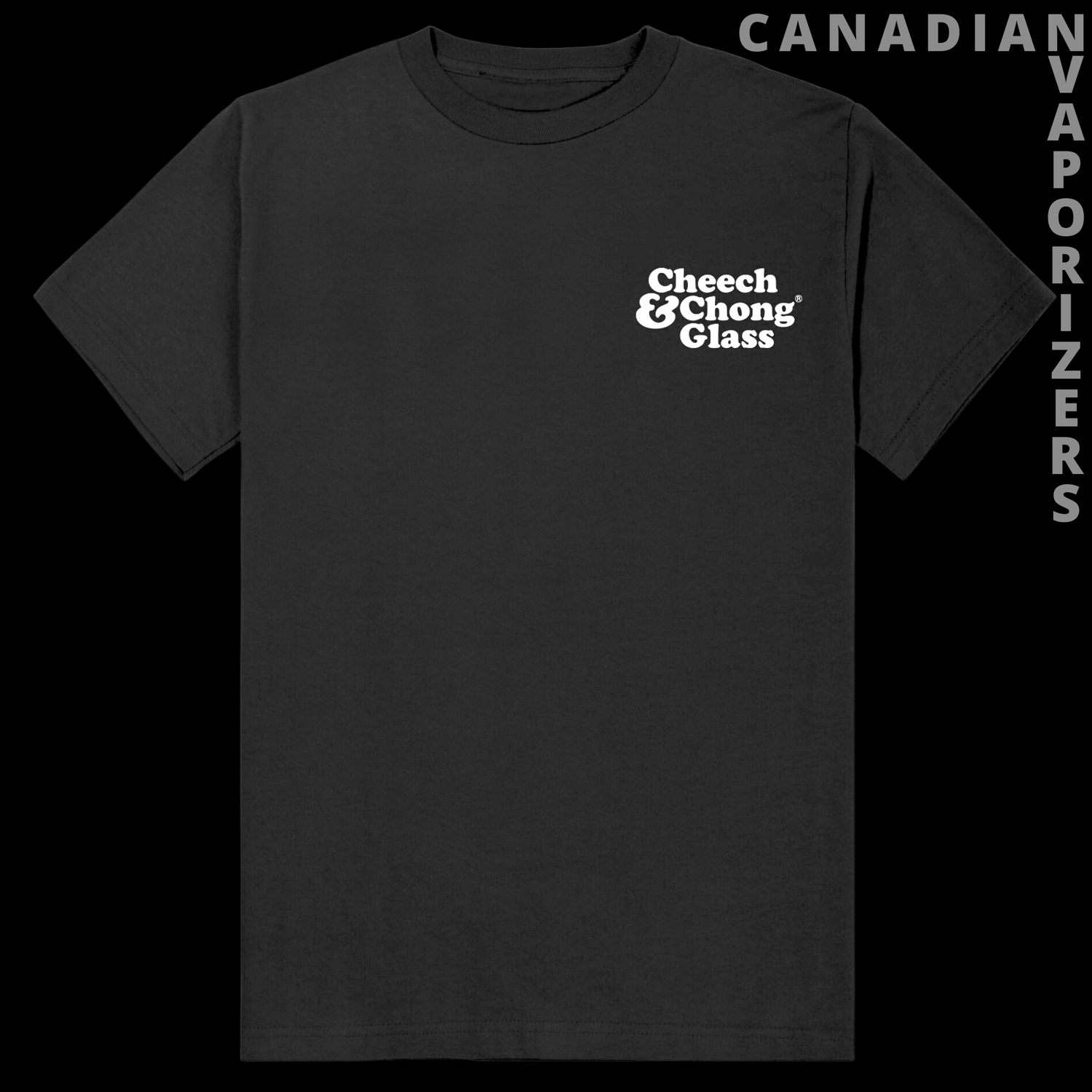 Cheech &amp; Chong Glass Black &quot;Dave&