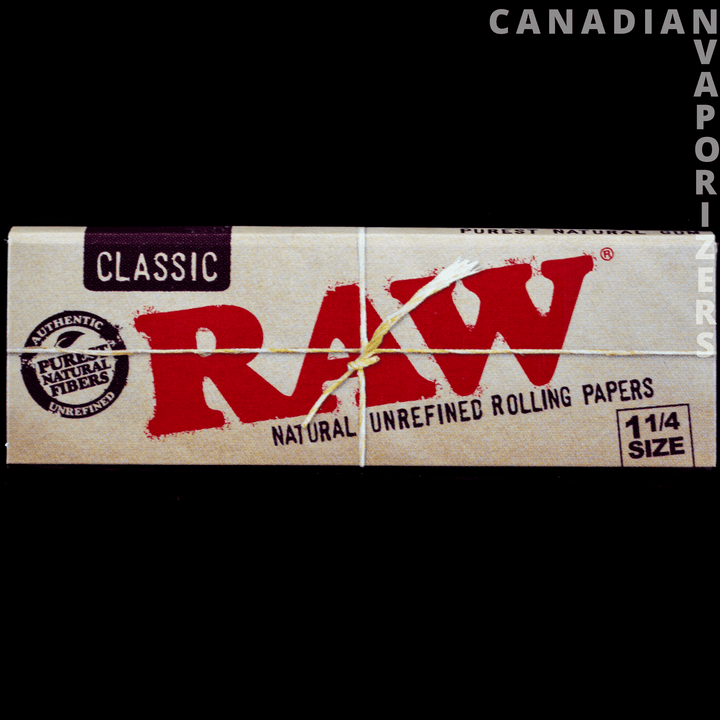 Classic Raw Rolling Papers 1¼ - Canadian Vaporizers