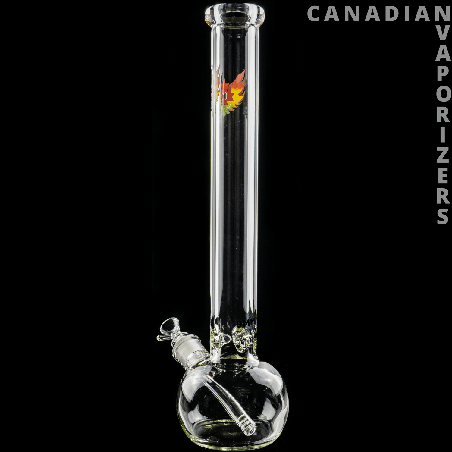 Clear | Red Eye Glass 18" 9mm Bubble Tube Clear - Canadian Vaporizers