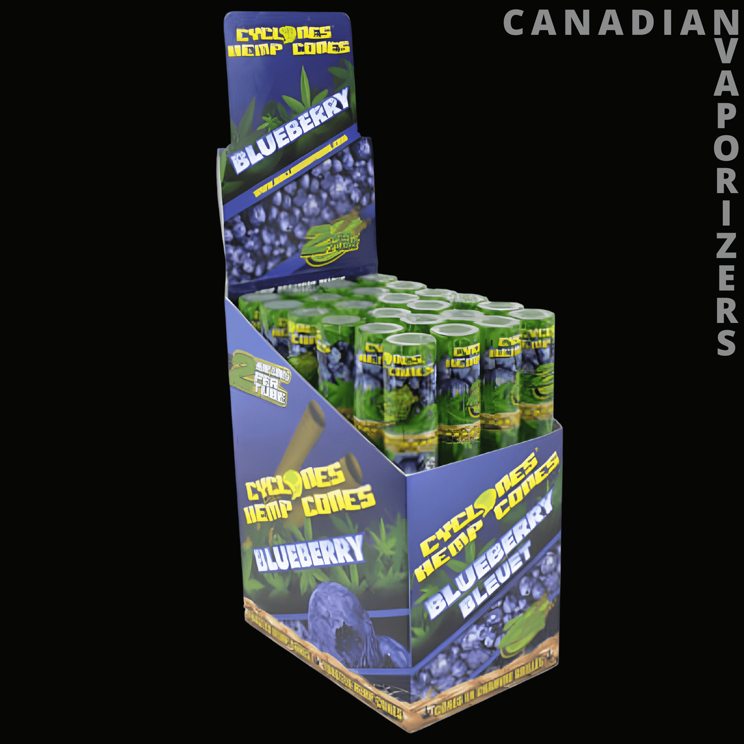Cyclones Hemp Wraps (24 Pack) - Canadian Vaporizers