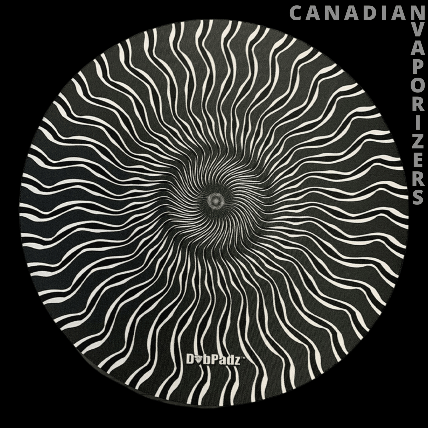 DABPADZ 5&quot; ROUND FABRIC TOP 1/4&quot; THICK - Canadian Vaporizers