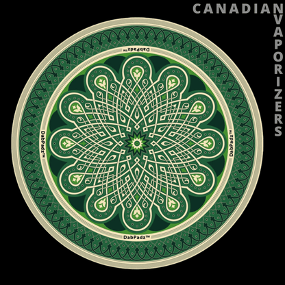 DABPADZ 5&quot; ROUND FABRIC TOP 1/4&quot; THICK - Canadian Vaporizers
