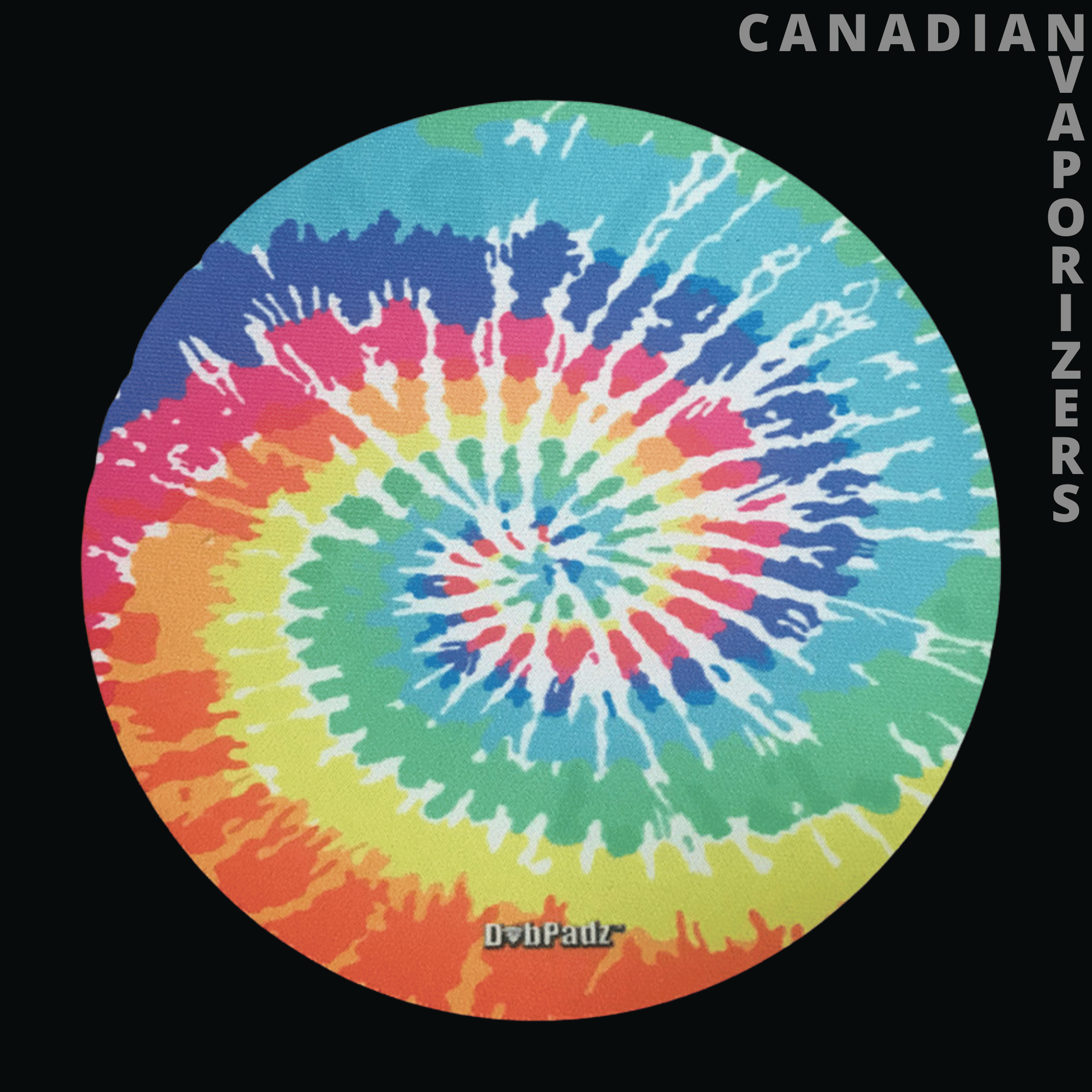 DABPADZ 5&quot; ROUND FABRIC TOP 1/4&quot; THICK - Canadian Vaporizers