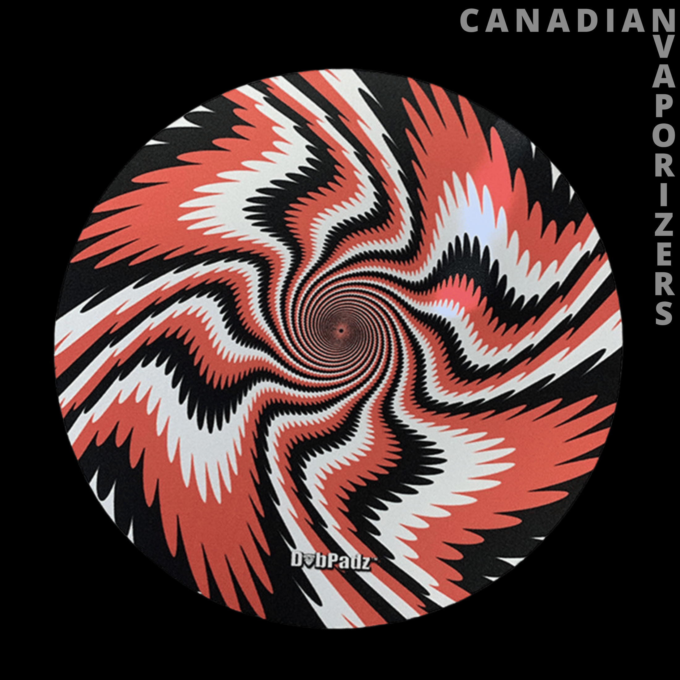 DABPADZ 5&quot; ROUND FABRIC TOP 1/4&quot; THICK - Canadian Vaporizers