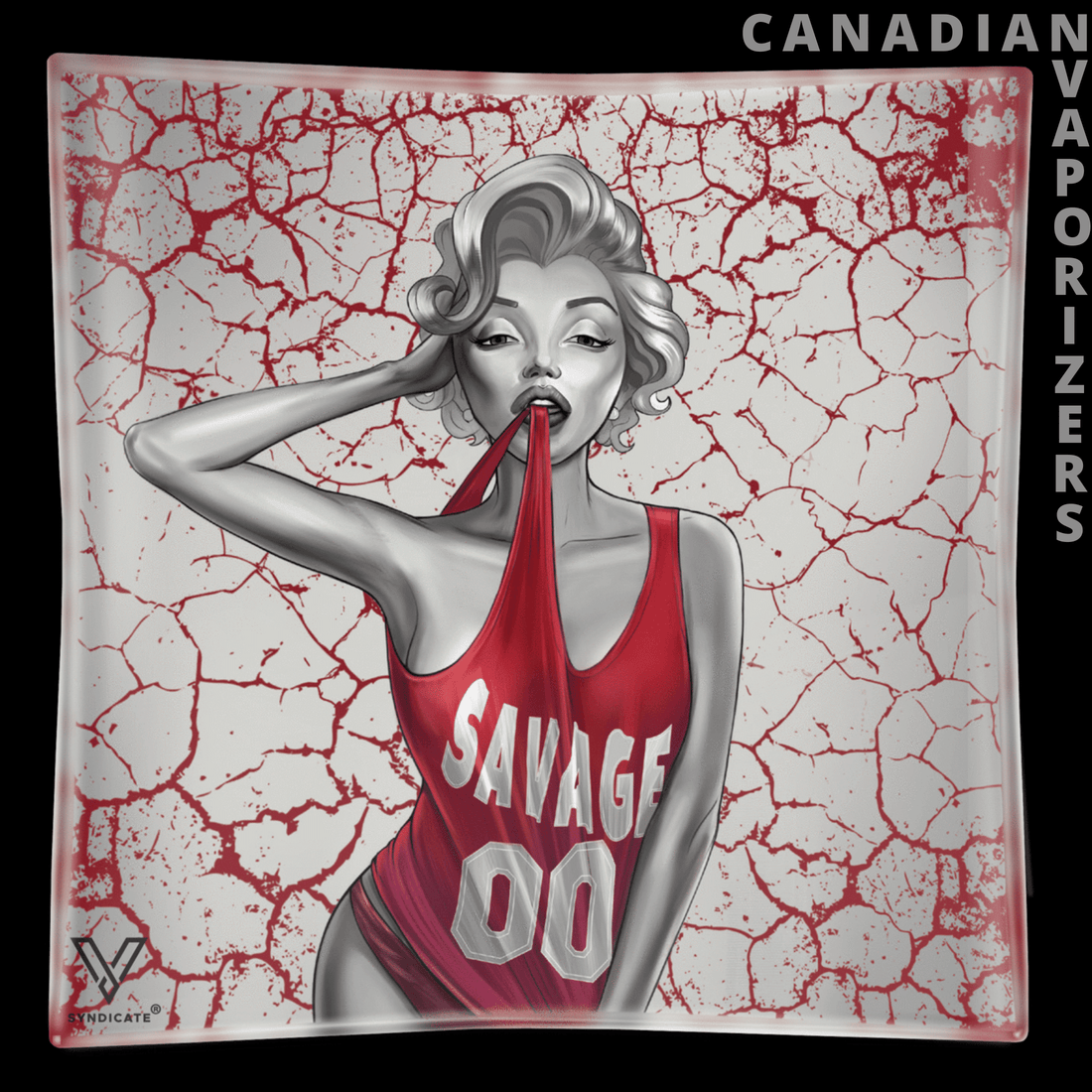 Dank Diva Glass Ashtray - Canadian Vaporizers