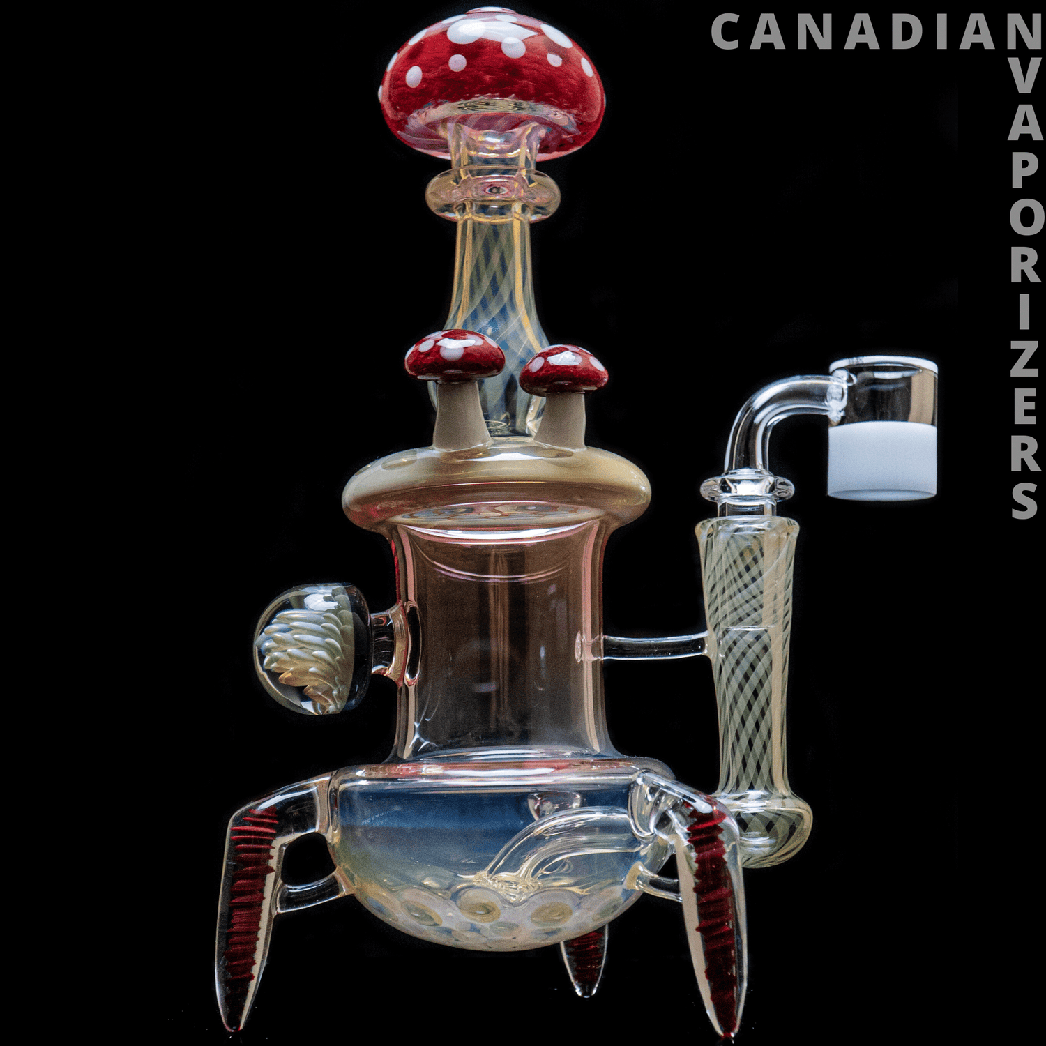 Eckardt Glass Mushroom - Canadian Vaporizers
