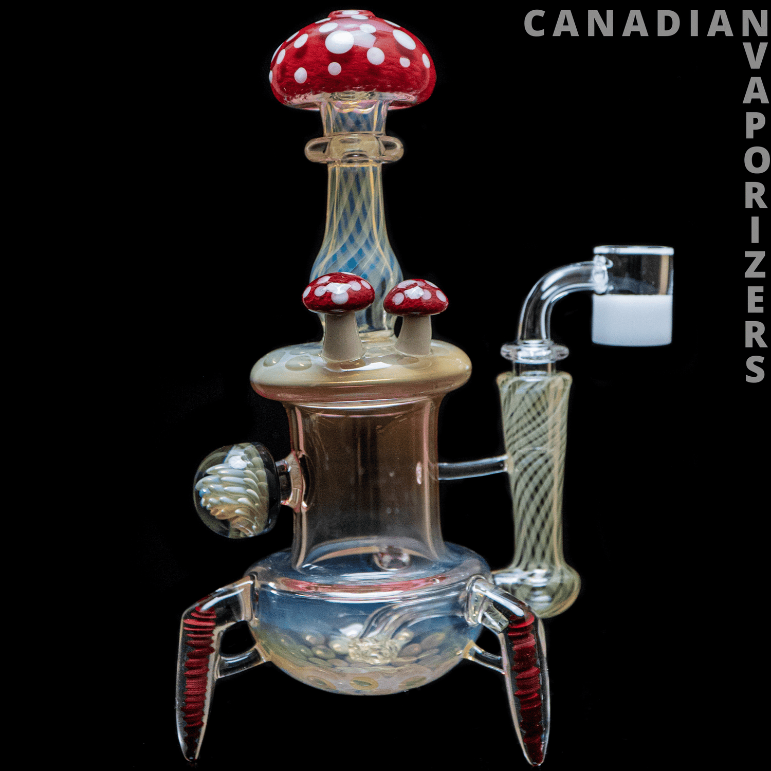 Eckardt Glass Mushroom - Canadian Vaporizers