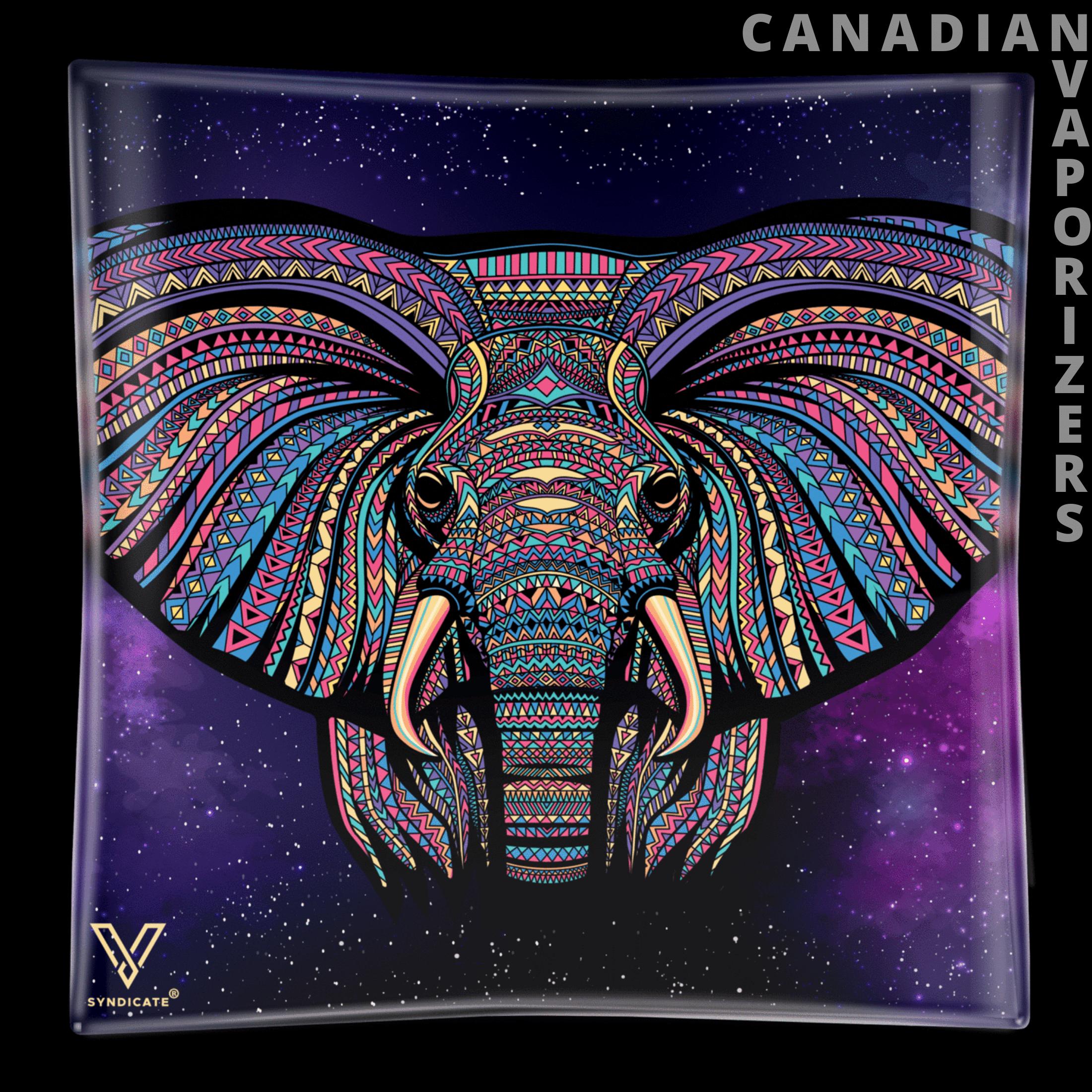 Elephant Glass Ashtray - Canadian Vaporizers