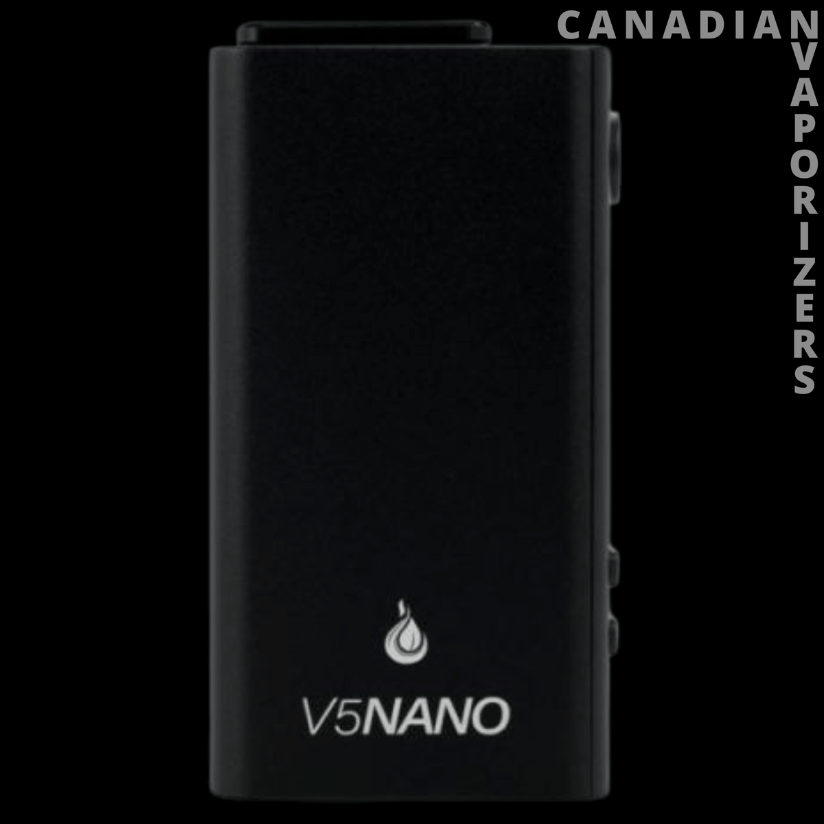 Flowermate V5 Nano - Black Flowermate V5 Nano vaporizer with a compact rectangular body and silver logo.