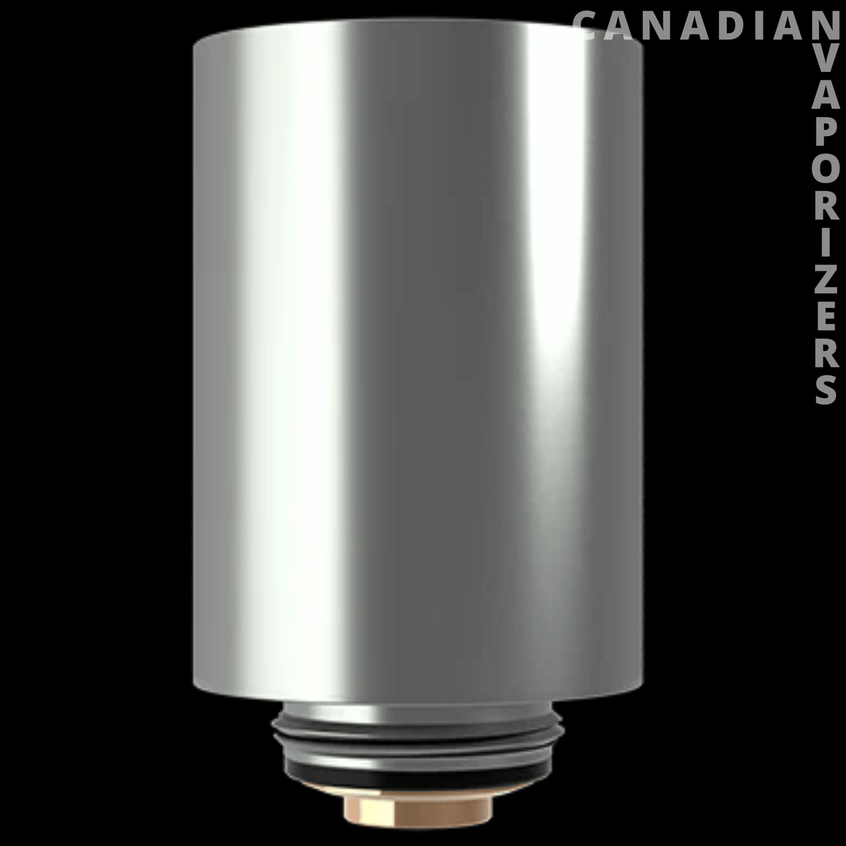 G Pen Hyer Quartz Tank For Concentrates - Silver stainless steel quartz tank for the G Pen Hyer concentrate vaporizer, with threaded base.