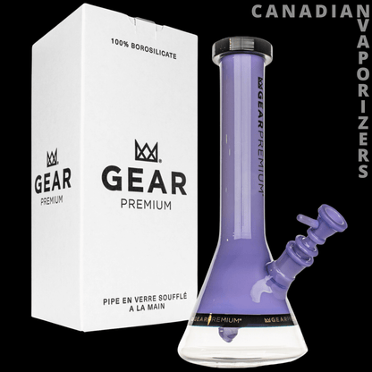 Gear Premium 12&quot; Tuxedo Beaker Base Water Pipe (Limited Edition) - Canadian Vaporizers