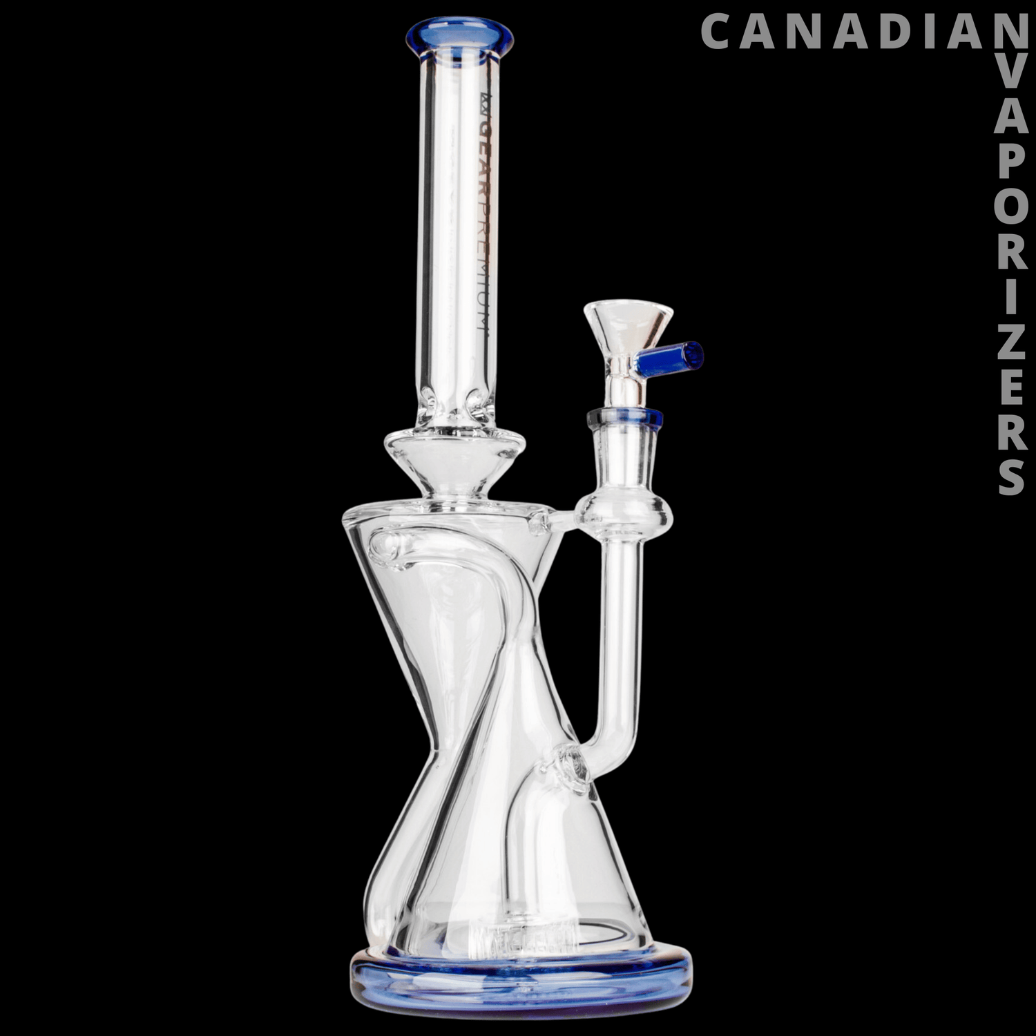 Gear Premium 12&quot; Vortex Beaker Base Flower Recycler - Canadian Vaporizers