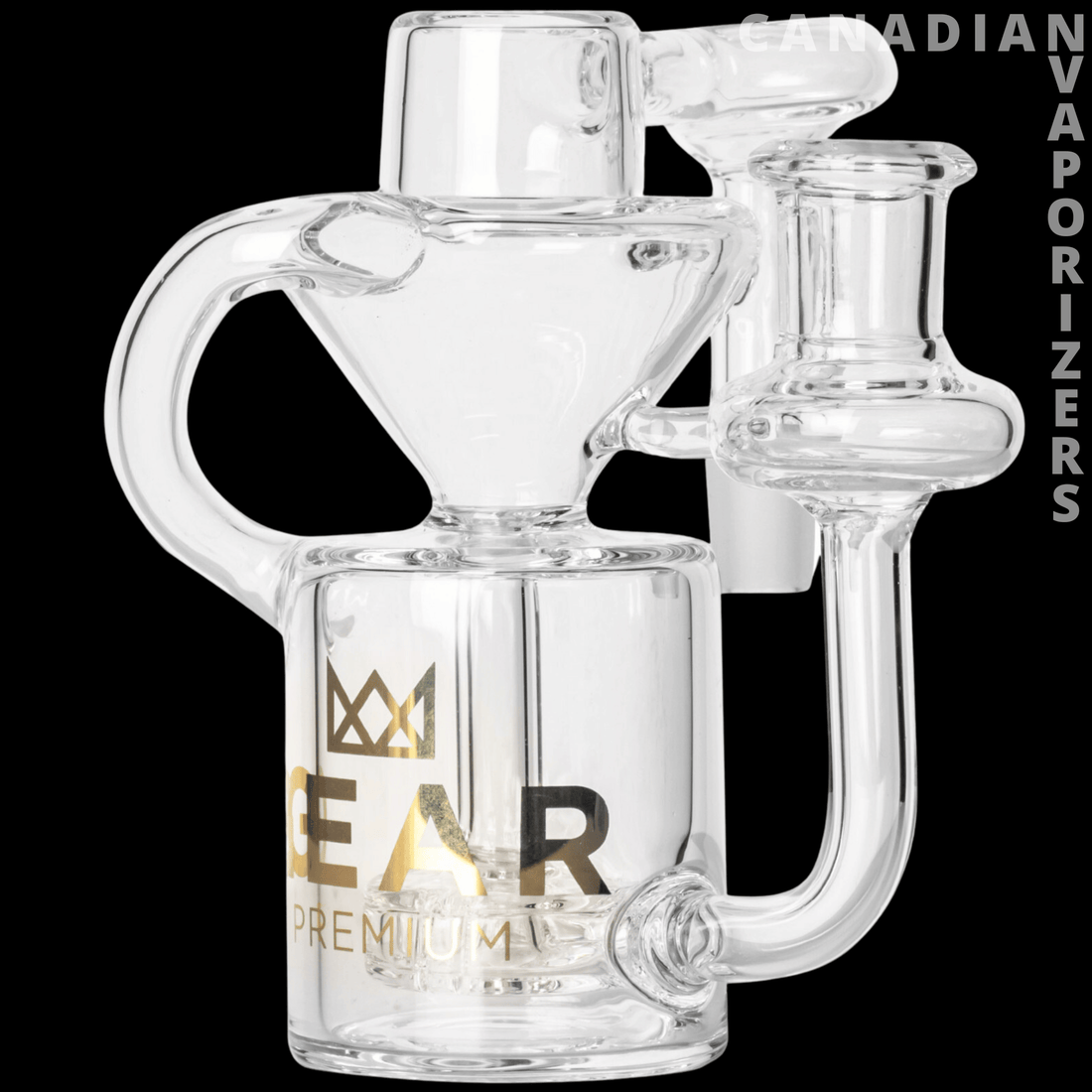 Gear Premium 14mm 5" Recycling Ash Catcher - Canadian Vaporizers