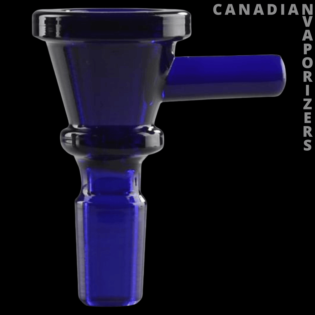 Gear Premium 19mm XL Blaster Cone Pull-Out - Clear 19mm glass blaster cone with a wide bowl, side pull-out handle, and tapered stem.