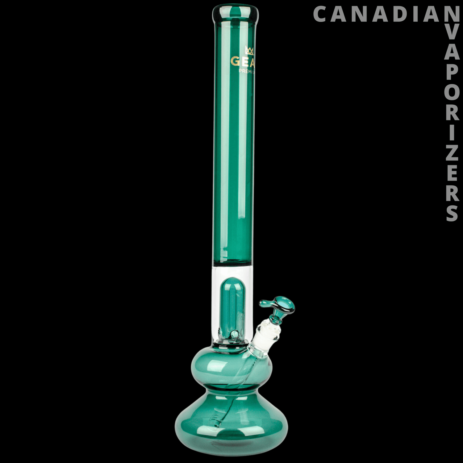 Gear Premium 21&quot; Dome Perc Double Bubble Tube - Canadian Vaporizers